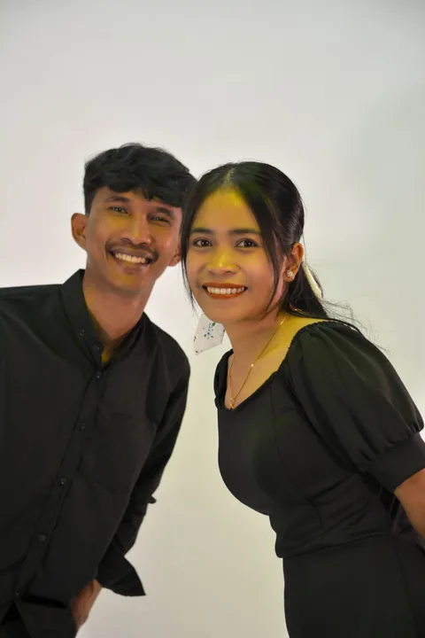 Foto sampul undangan Mega & Arga