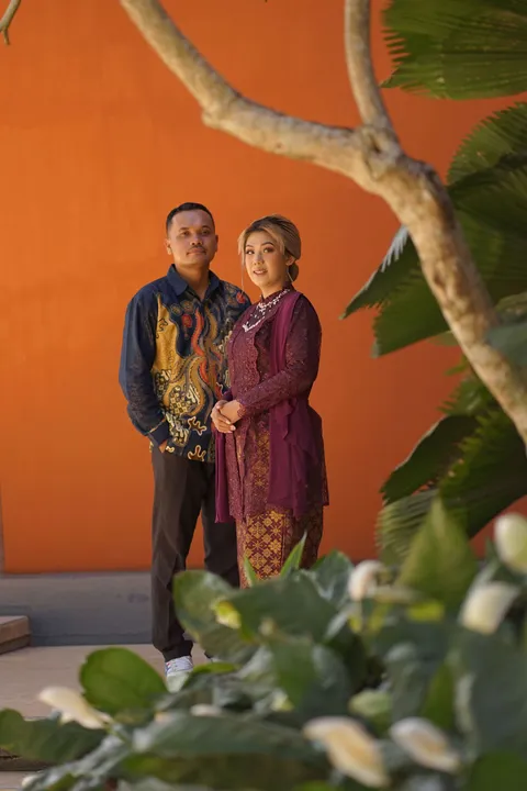 Foto sampul undangan Dian & Alfi