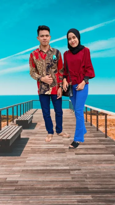 Foto sampul undangan Rudi & Misnah