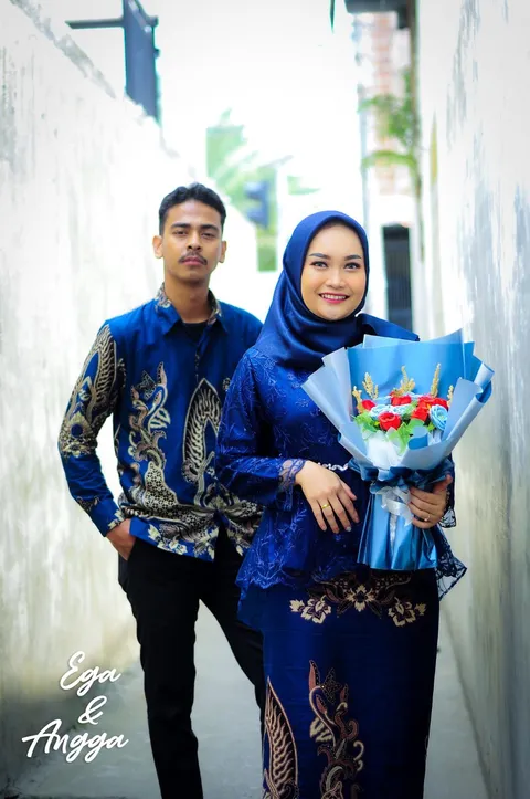 Foto sampul undangan Angga & Ega