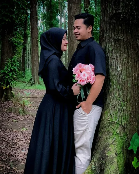 Foto sampul undangan Heldy & Dika