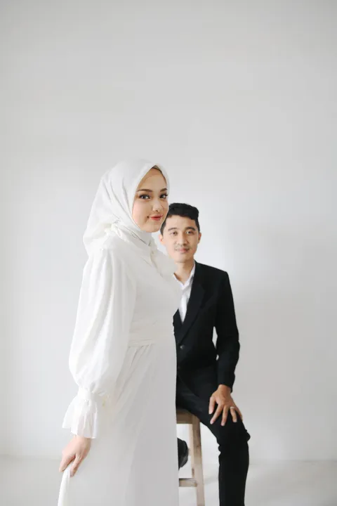 Foto sampul undangan Vidi & Inas
