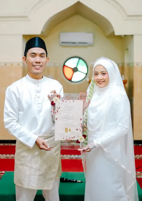 Foto sampul undangan Gannisa & Afrizal