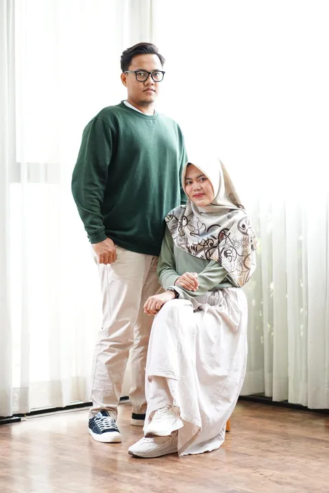 Foto sampul undangan Yanti & Andri