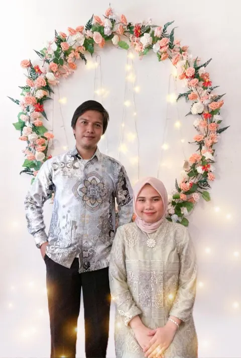 Foto sampul undangan Nurul & Fuad