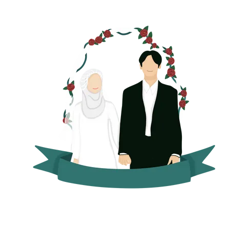 Foto sampul undangan Yadi & Wa