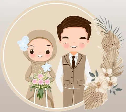 Foto sampul undangan Anto & Ni'ma