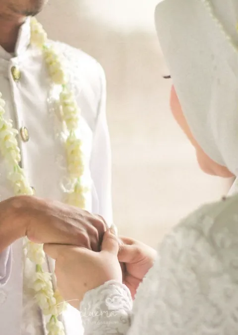Foto sampul undangan Rama & Silvia