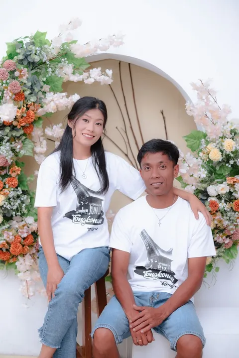 Foto sampul undangan Wiwin & Tinus