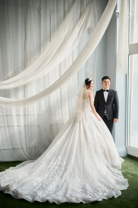 Foto sampul undangan Catherine & Andi