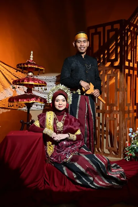 Foto sampul undangan Niken & U'ga
