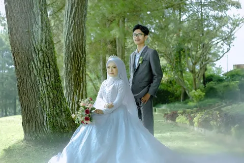 Foto sampul undangan Hirka & Resti