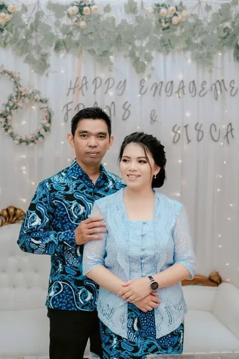 Foto sampul undangan Sisca & Frans