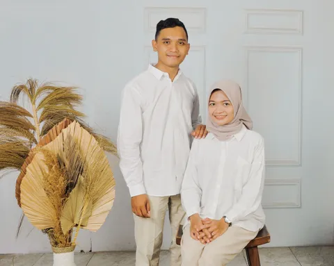 Foto sampul undangan Ningrum & Rizal
