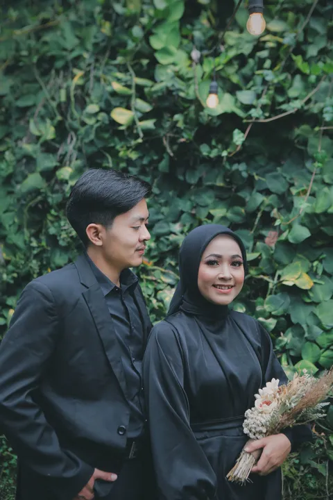 Foto sampul undangan Badar & Nurlita