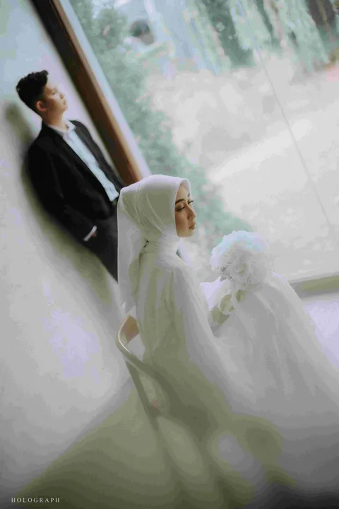 Foto sampul undangan Richard & Chici