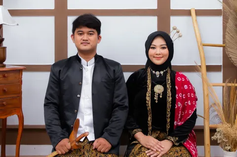 Foto sampul undangan Lia & Heru