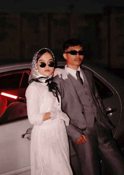 Foto sampul undangan Wanda & Kipun