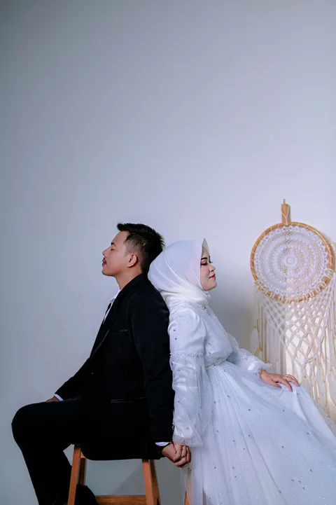 Foto sampul undangan Mita & Hidayat