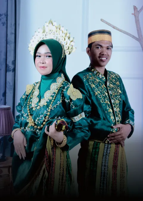 Foto sampul undangan Reski & Ramil