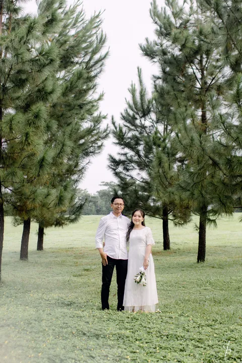 Foto sampul undangan Aris & Tania