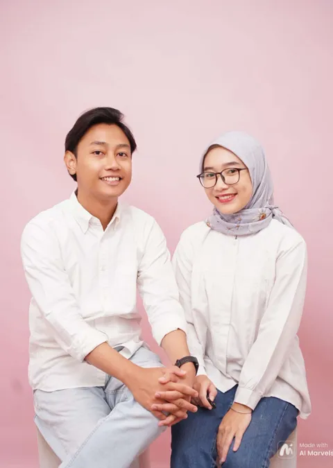Foto sampul undangan Nurul & Saghar