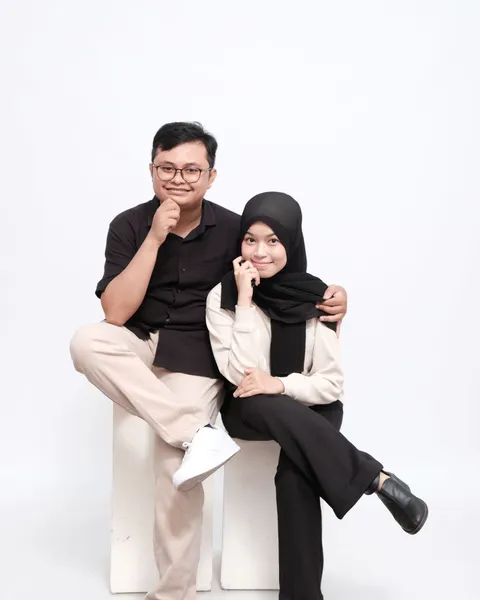 Foto sampul undangan Zikra & Dita