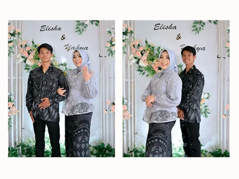 Foto sampul undangan Yahya & Elisha