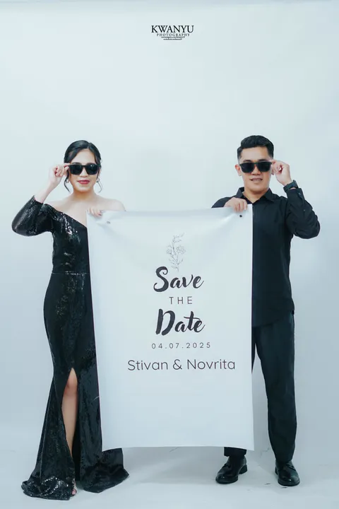 Foto sampul undangan Ita & Stivan