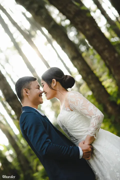 Foto sampul undangan Vina & Ricky