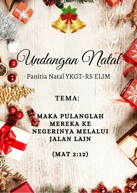 Foto sampul undangan Rs Elim