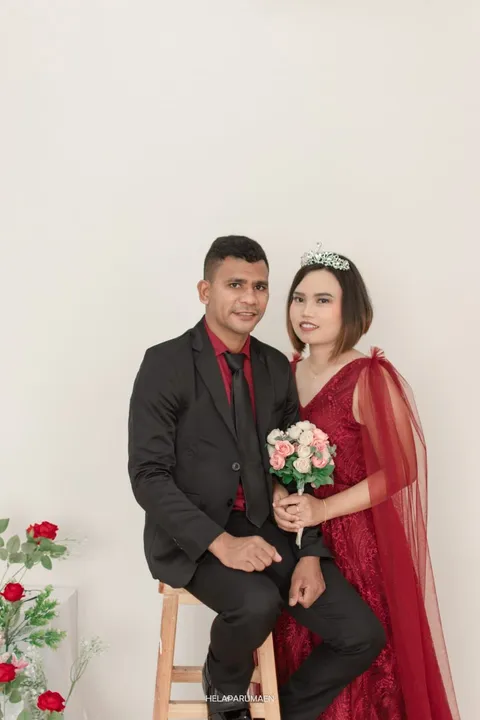 Foto sampul undangan Cindi & Romli