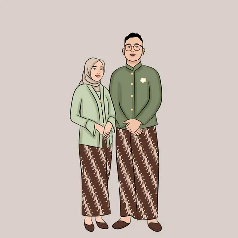 Foto sampul undangan Sela & Anugerah