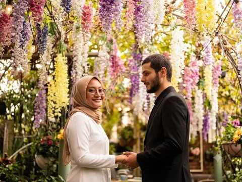 Foto sampul undangan Jules & Ravica