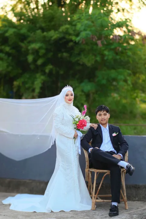 Foto sampul undangan Risma & Shiddiq