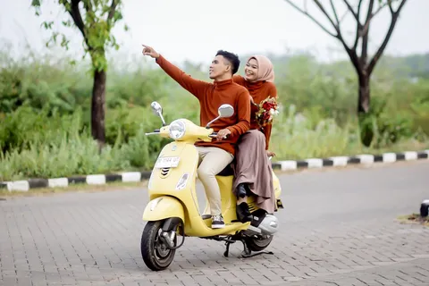 Foto sampul undangan Peggy & Muhaimin