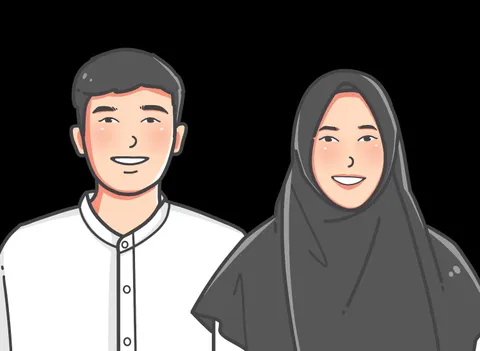 Foto sampul undangan Nabila & Iqbal