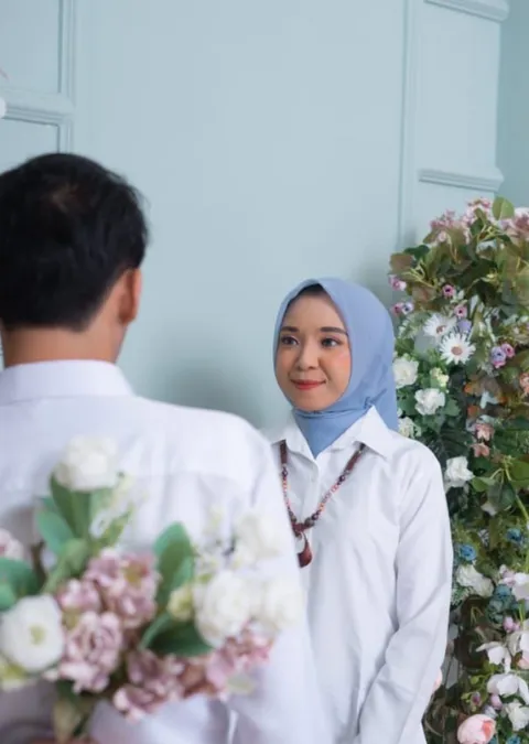Foto sampul undangan Widianto & Nashwaa