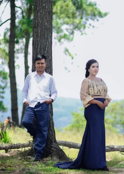Foto sampul undangan Novi & Niko