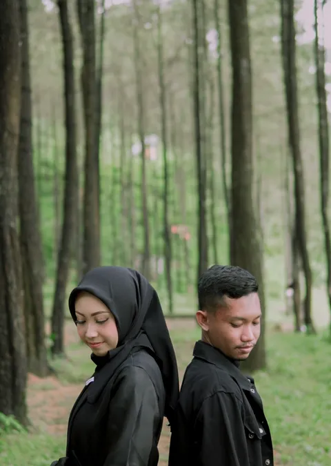Foto sampul undangan Aunul & Hambali