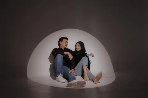 Foto sampul undangan Veni & Panji