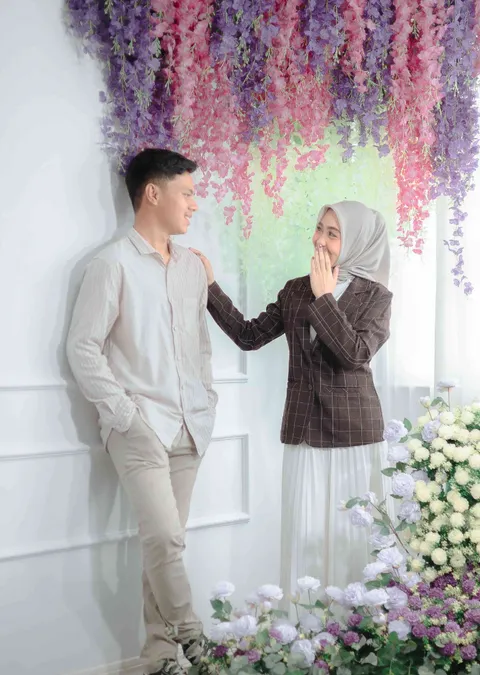 Foto sampul undangan Arum & Edo