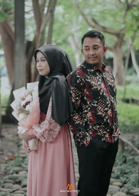 Foto sampul undangan Endah & Puji
