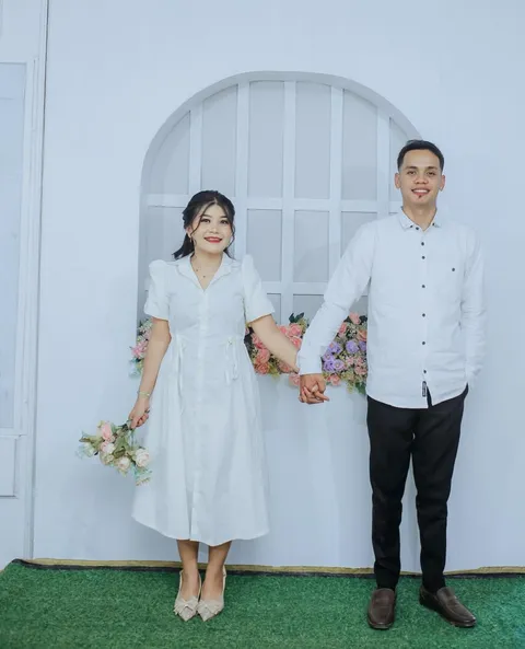 Foto sampul undangan Lisbet & Sandro