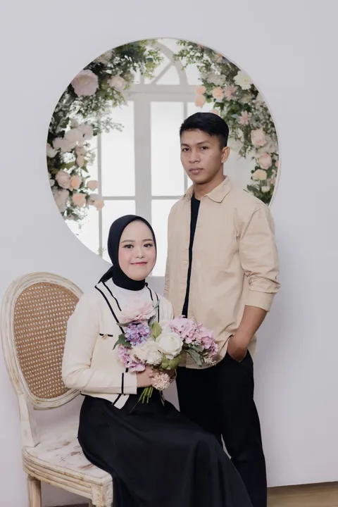 Foto sampul undangan Aji & Ima