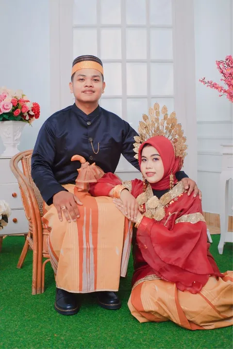 Foto sampul undangan Syahrang & Isna