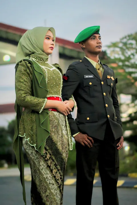 Foto sampul undangan Nita & Agus