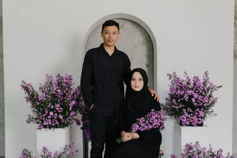 Foto sampul undangan Ceni & Rizky
