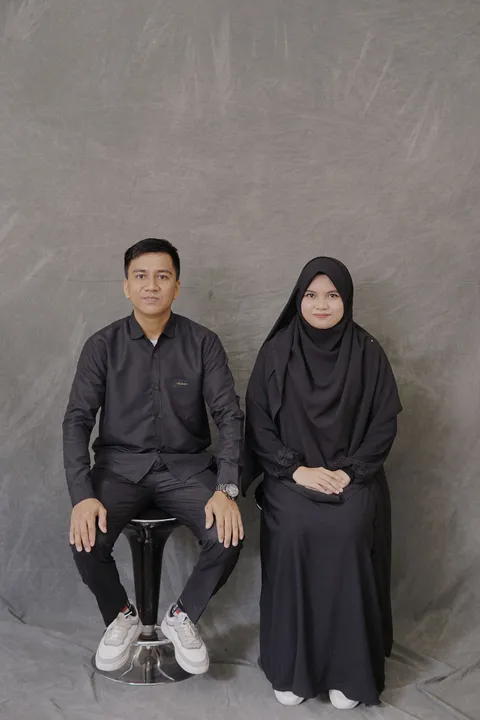 Foto sampul undangan Dian & Nofal