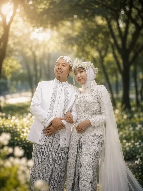 Foto sampul undangan Nazla & Dion